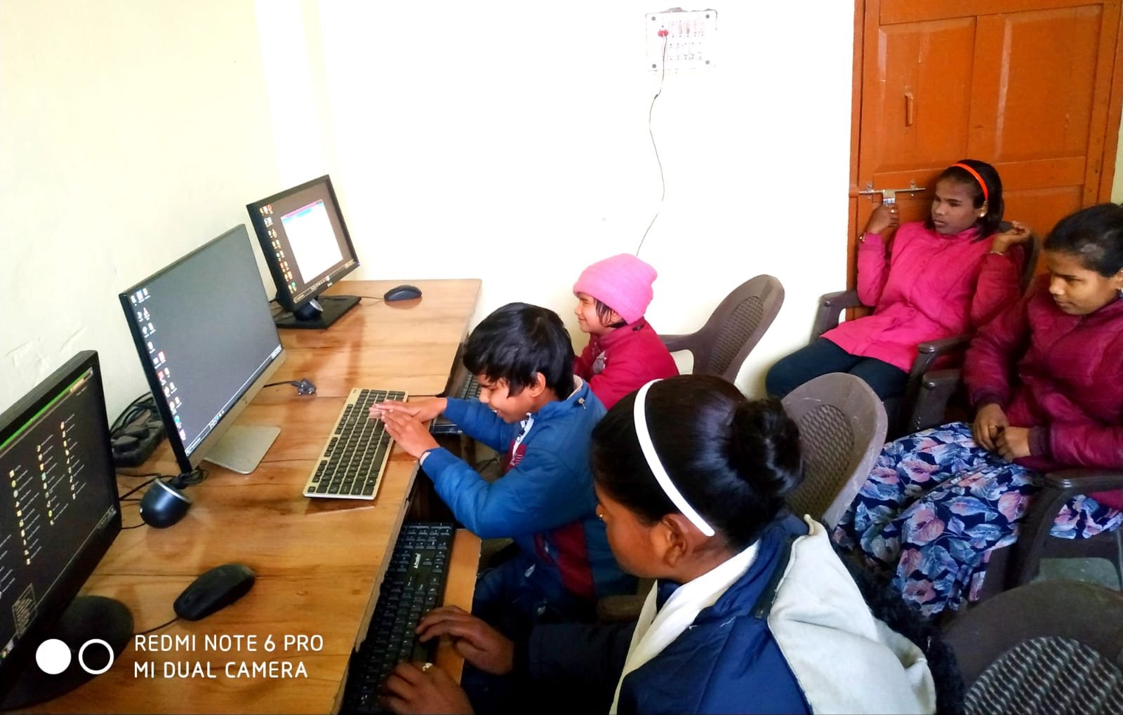 Empowering minds with Braille books and computer screens!